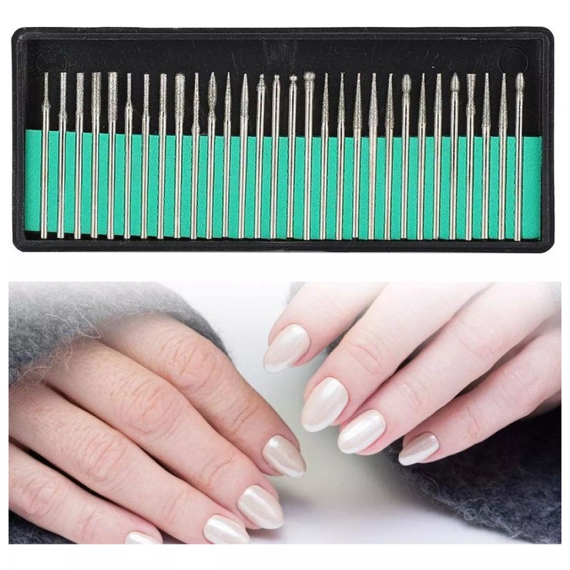 Conejo Moda Brocas Para Uñas Limpiador De Cutículas Taladro Y