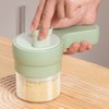Handheld Electric Vegetable Cutter Versatile Portable Cordless Electric Food Processor