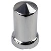 KASONG 33mm Chrome ABS Plastic Lug Nut Covers Caps with