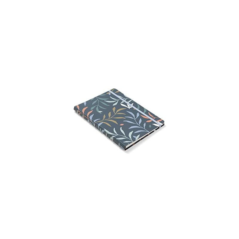 Filofax Botanical A5 Refillable Notebook - Blue
