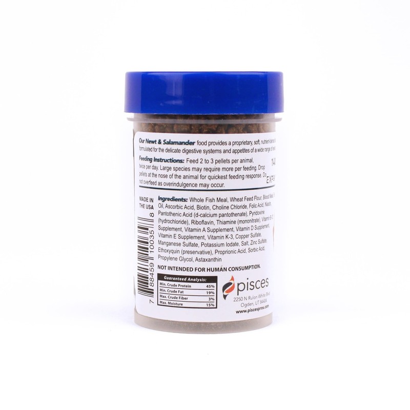 Pisces Pros Newt & Salamander Bites (1.2 oz)