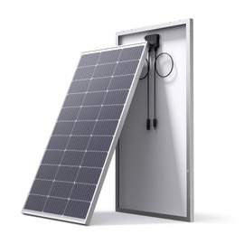 Callsun 100W Solar Panel, 100 Watt Solar Panel 12V 10BB, High Efficiency Monocrystalline PV Modules,Ideal for RV, Trailer, Camper, Marine, Rooftop,Home, Farm, Off-Grid (1PCS 100w)