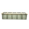 TEHAUX Desktop Organizer Storage Box Multi-functional Remote Control Holder for