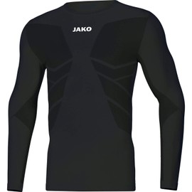 JAKO Comfort 2.0, Maniche Lunghe. Bambini, Nero, XXS
