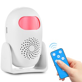 PIR Motion Sensor Alarm Motion Sensor with Remote Control, 100 dB, Anti-Theft Alarm System for Home, Motorhome, Apartment, Car, Garage, Office, Shops