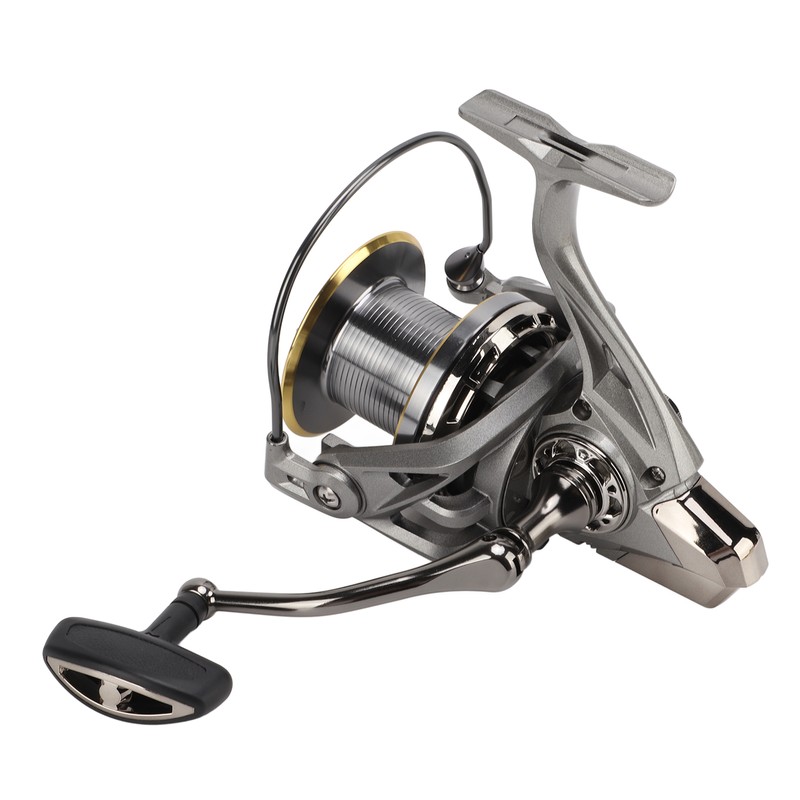 4.8:1 Spinning Fishing Reels Strong Braking Force All Metal Long