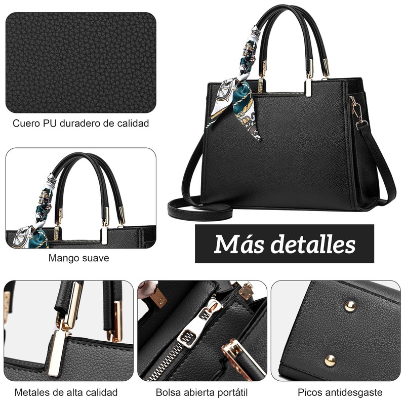 Bolsas de Piel Grande para Mujer, Bolsas de Mujer Bolsas