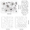 ORIGACH Realistic Spring Pansy Stamp and Punching and Layering Colouring