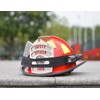 2 Pack Firefighter Helmet Straps, Thickened Rubber Firefighter Helmet Band