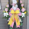 Easter Bows for Wreath, Pink, Purple and Yellow Bows for