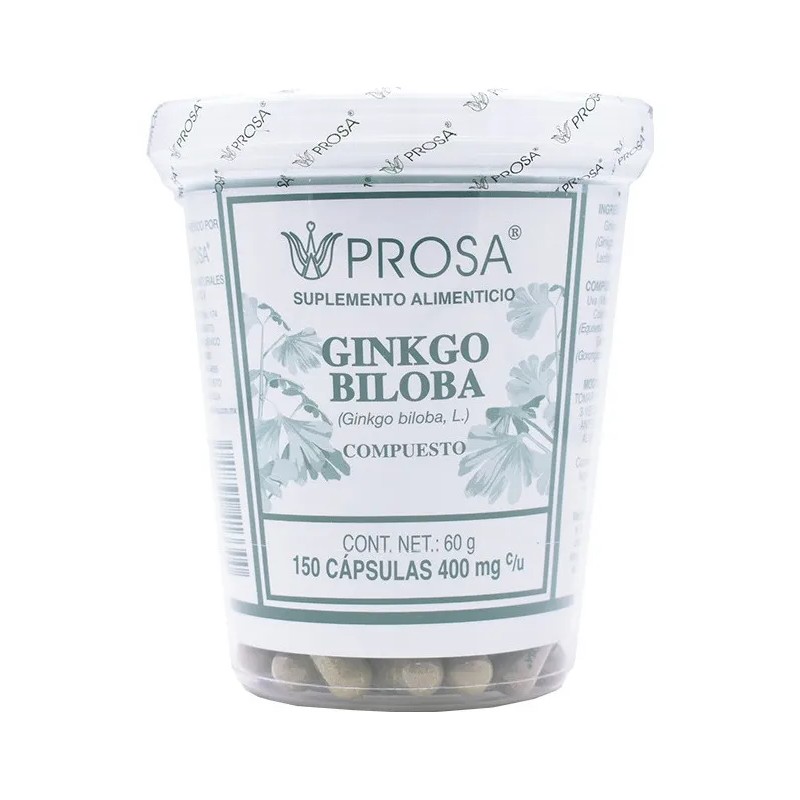 Ginkgo Biloba Ginkgo Prosa 150 Caps Sabor Sin Sabor