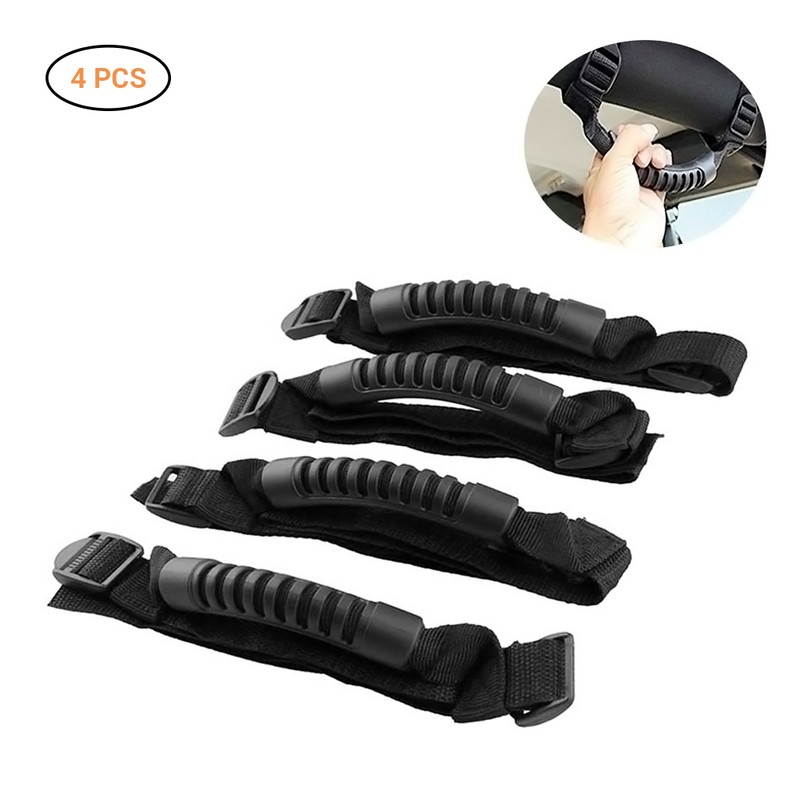 4PCS Grab Handles for Jeep Wrangler from 1995 to 2018