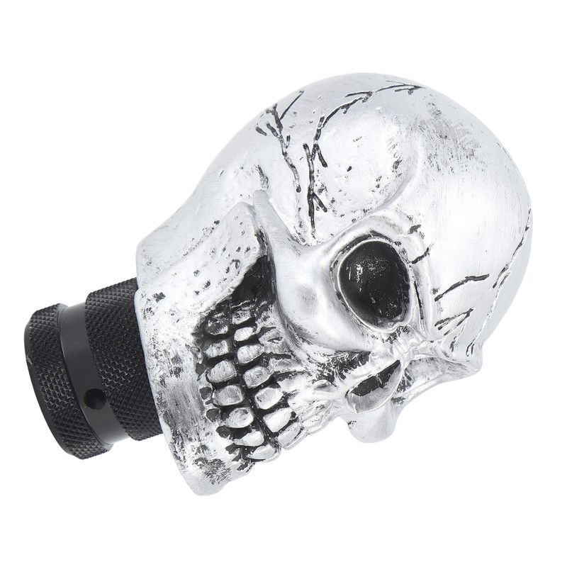Skull Gear Shift Head Resin Shifter Knob Car Transmission Shifting