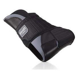 PUSH Ortho Aequi Ankle Brace – Semi-Rigid Ankle Support for Ligament Injuries, and Chronic Instability | Adjustable Ankle Brace with Elastic Strap for Optimal Comfort & Stability (Left Size 3)