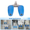 Pressure Washer Dual Turbo Nozzle 2mm Hole 4‑6GPM 4000PSI Pressure