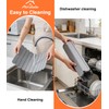Foldable Dish Drying Mat, 16 x 24 inches, Grey