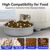 PAPIFEED Smart Automatic Cat Feeders, Dual Power Supply Cat Food