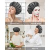 Aquior Gorro Ducha Reutilizable Mujeres Hombres Impermeable Varias Capas Cabello