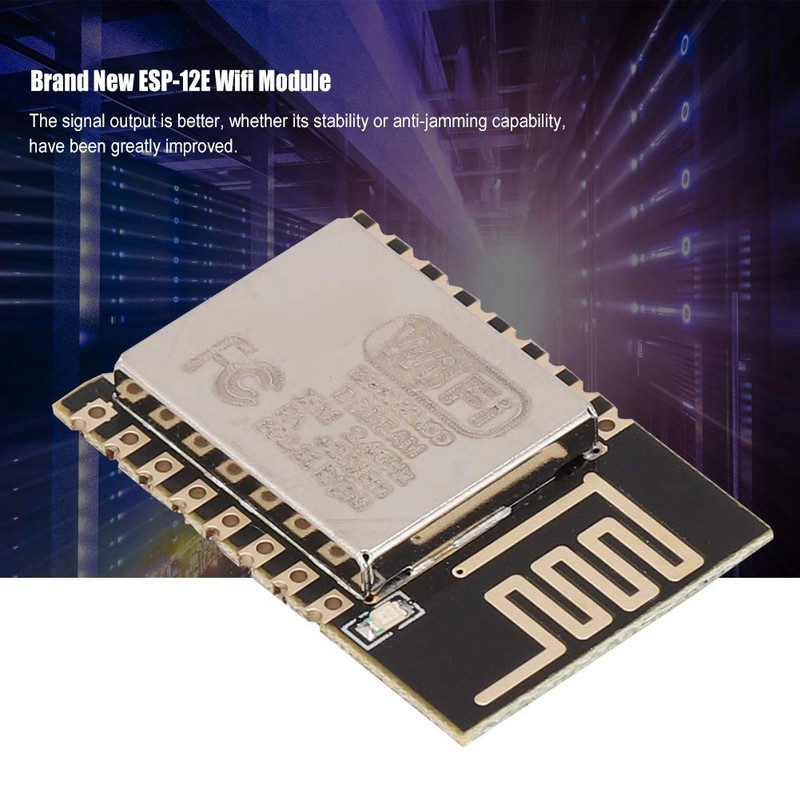 12E WiFi Module, 2.4GHZ ESP8266-12E Serial WiFi Wireless Transceiver Module