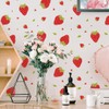 Fujitoya Strawberry Wall Sticker, Decorative, Stylish, Removable