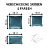 Moon Pack of 2 Cushion Covers, Decorative Cushion Covers, Approx.