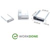 WorkDone 4 Pack - 3.5" Hard Drive Caddy - Compatible