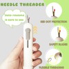 2-in-1 Needle Threader and Seam Ripper-2025 Upgraded Sewing Tool with