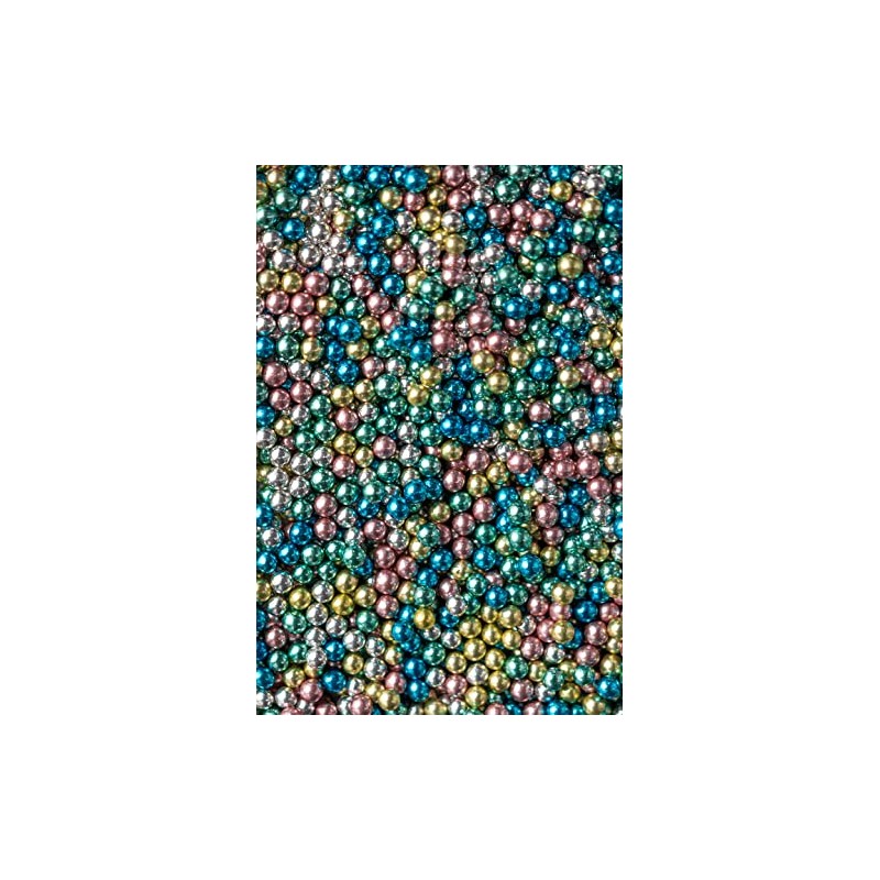 SPRINKLY - Metallic Pearls - Harlequin - 6mm - 30g