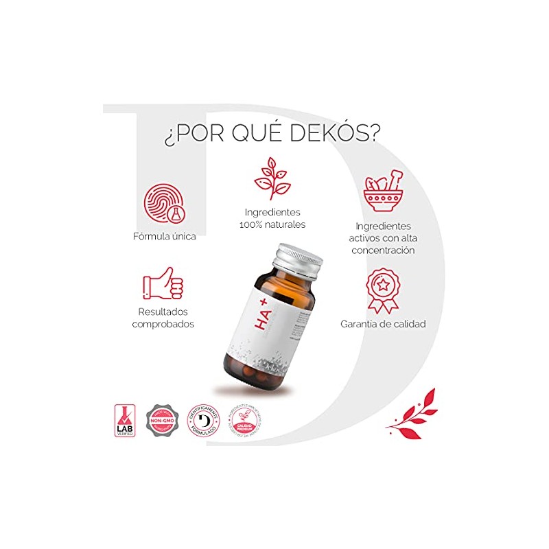 Dekós Start Young Pack Suplementos Alimenticios Incluye Ácido Hialurónico Colágeno
