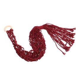 GRIRIW Macrame Hanging Fruit Basket Handwoven Rope Vegetable Storage Stylish Wall Organizer for Kitchen Home Capacity for Fruits Veggies for Housewarming Holidays