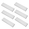 Tofficu 6Pcs Rectangular Air Vent Covers for Cabinets Closets and