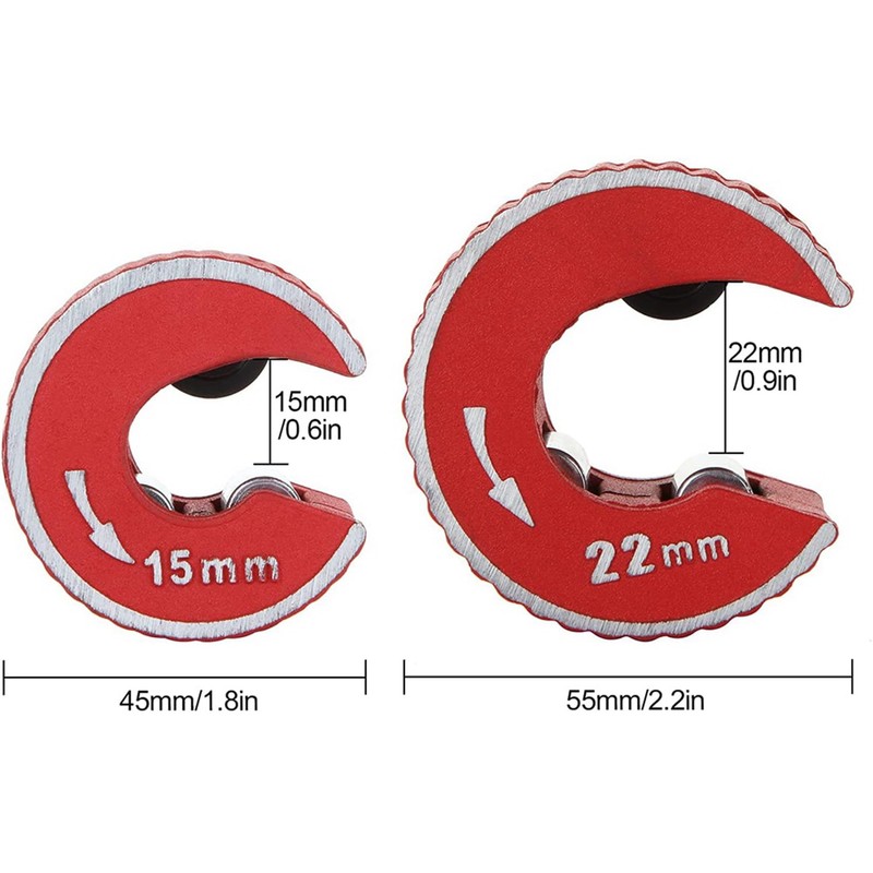 Exogio Copper Pipe Cutter 15 mm & 22 mm Copper