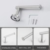 5PCS Bathroom Hardware Set Towel Bar Toilet Paper Holder 2