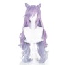 Ainizi Peluca Cosplay Genshin Impact Larga Coletas Hu Tao