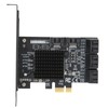 PCI E to SATA3.0 Expansion Card 8 Ports Adapter Riser