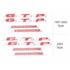 GTP Badge Overlay Decal - 1997-2002 Grand Prix GTP -