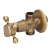 Angle Valve Vintage Style Brass High Hardness Good Sealing Cold