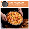 Operitacx Non Stick Pizza Baking Tray Carbon Steel Baking Pan