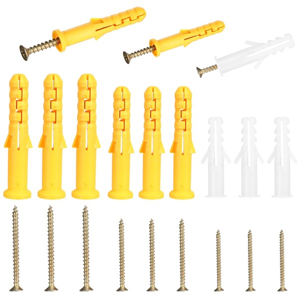 Drywall Anchors 110 Pcs Wall Anchors for Drywall Self Drilling