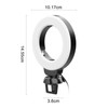Mini 4 Inch LED Ring Light Clip-on Laptop Video Conference