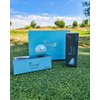 Trust Golf Ball, Aurora ICY Blue, Soft, Distance, Straight Flight,
