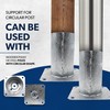 DOJA Barcelona Round Post Holder, 81mm x 150mm x 150mm,