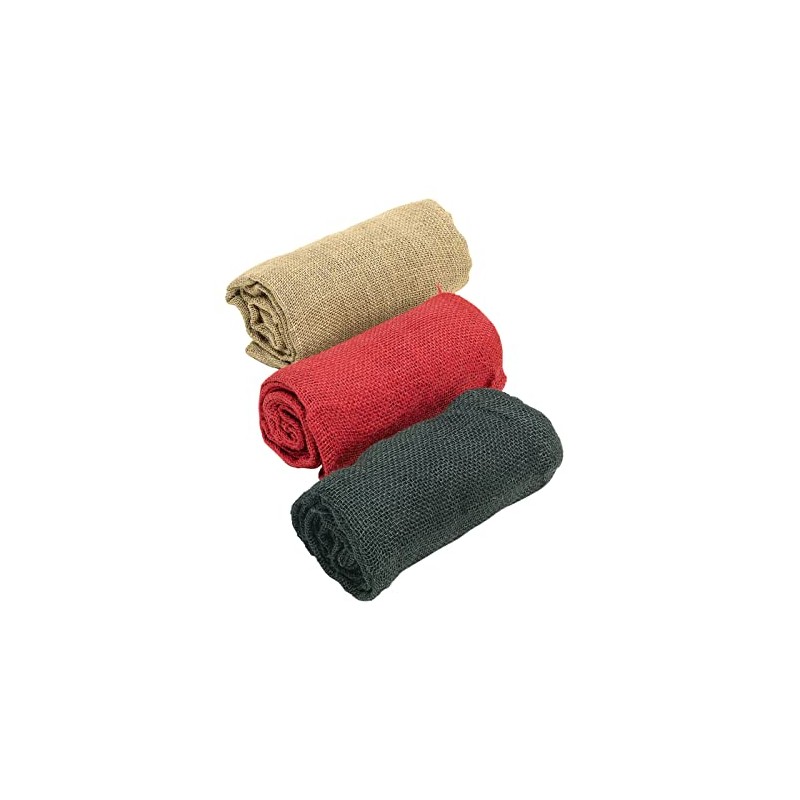 Dehner Winter Protection with Decoration Jute Fabric Bag Approx. 105