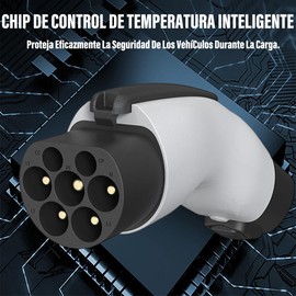 ORYU Accesorios de Coche Eléctrico, para BYD Adaptador Tipo 1 a GBT (para Autos con Conector de China como BYD, JAC), (Type1 J1772 a GBT)