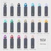 REVOMAX Carbonated Vacuum Insulated Bottle, No Cap, 16 oz (473