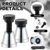 Gisafai 4 PCS Adjustable Machinist Jack Set Heavy Duty Steel