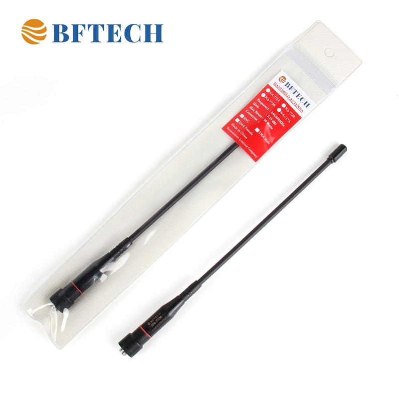 BFTECH NA-772 R Adjustable Max 14-Inch Dual Band Antenna (144/430Mhz)