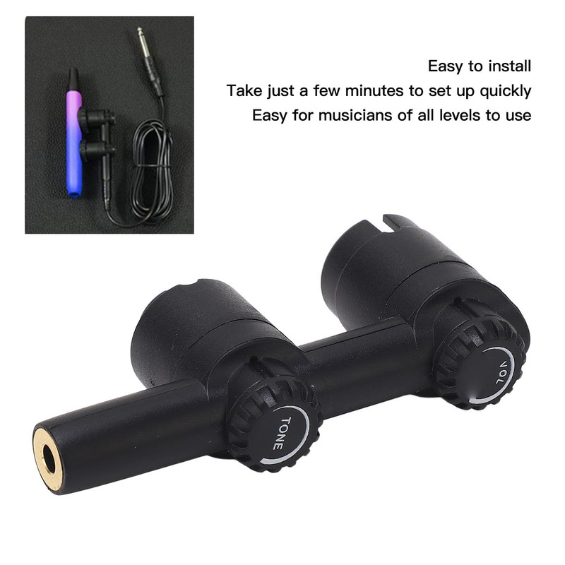 Kazoo Pickup, Kazoo Pickup Double Holes with Cable Plug and