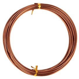 Artemio 5 m x 1.5 mm x 5 m Aluminium Wire, Bronze