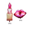 4PCS Red Lips Balloons and Red Kiss Lips Shape Balloons